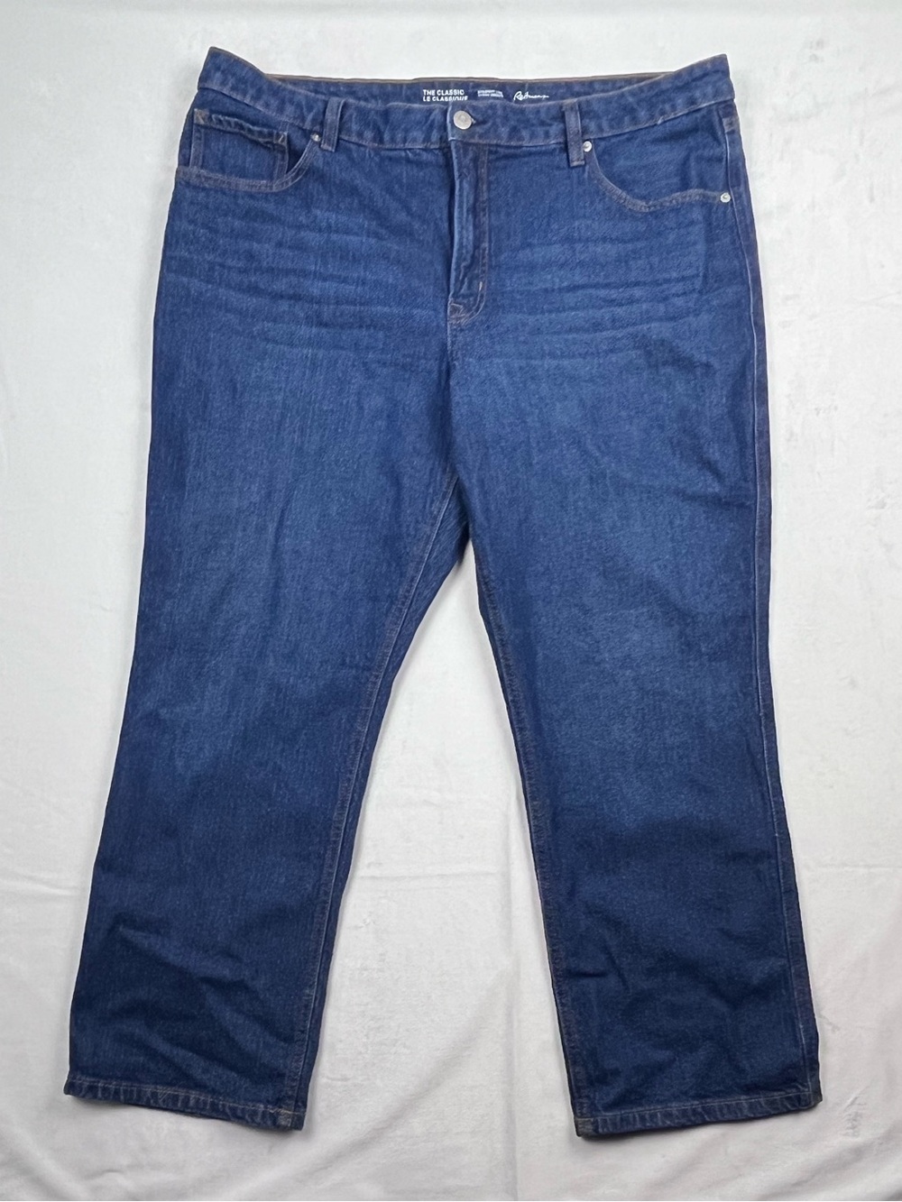 Reitmans Cotton Blend The Classic Straight Leg Jeans Women's Size 34